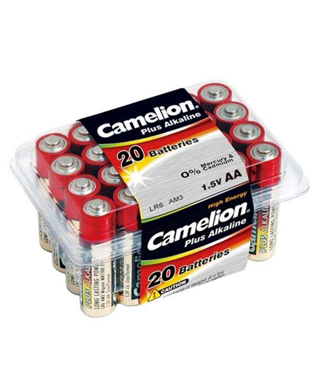 Camelion LR6-BP20 AA/LR6, Plus Alkaline, 20 pc(s)