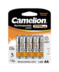 Camelion | AA/HR6 | 2700 mAh | Rechargeable Batteries Ni-MH | 4 pc(s)