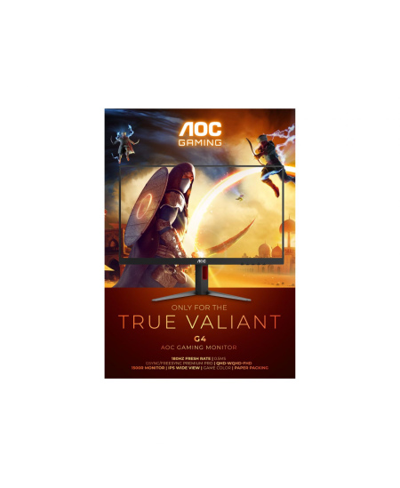 AOC | CQ32G4VE | 31.5 " | VA | QHD | 16:9 | 180 Hz | 1 ms | 2560 x 1440 pixels | 300 cd/m² | HDMI ports quantity 2