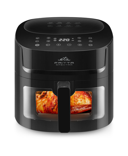 ETA Hot Air Fryer | Fritta Spectra 616890000 | Power 1800 W | Capacity 7.2 L | Black