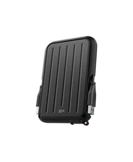 Silicon Power Portable Hard Drive ARMOR A66 1000 GB,  USB 3.2 Gen1, Black