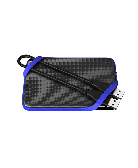 Silicon Power Portable Hard Drive ARMOR A62 GAME 1000 GB,  USB 3.2 Gen1, Black/Blue