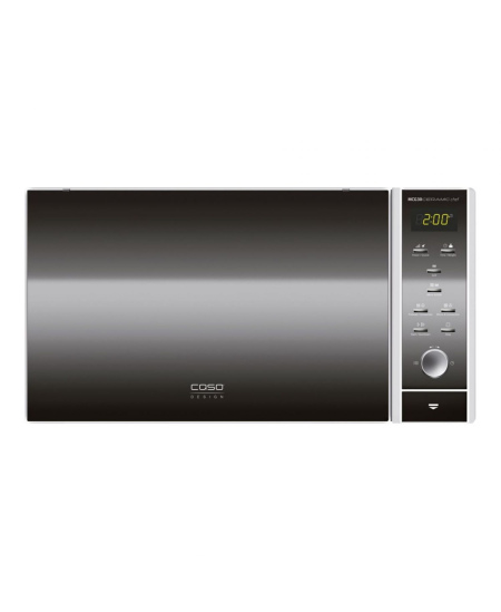 Caso Microwave MCG30 Ceramic chef Free standing, 30 L, 900 W, Convection, Grill, Black, Ceramic bottom (no plate)