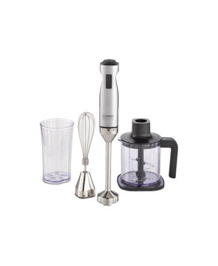 Caso Blender HB 1000 Hand Blender, 1000 W, Number of speeds Variable, Turbo mode, Chopper, Stainless steel