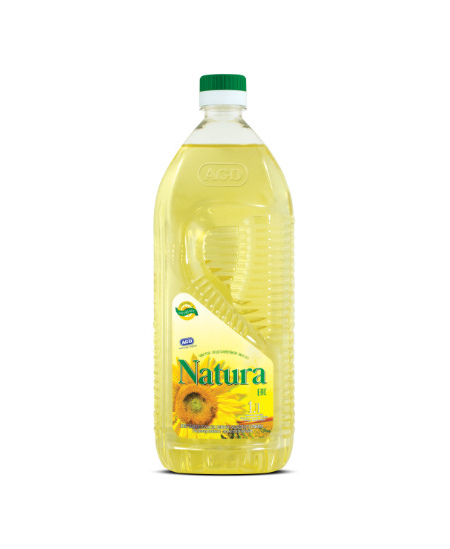Saulėgrąžų aliejus NATURA, 1 l
