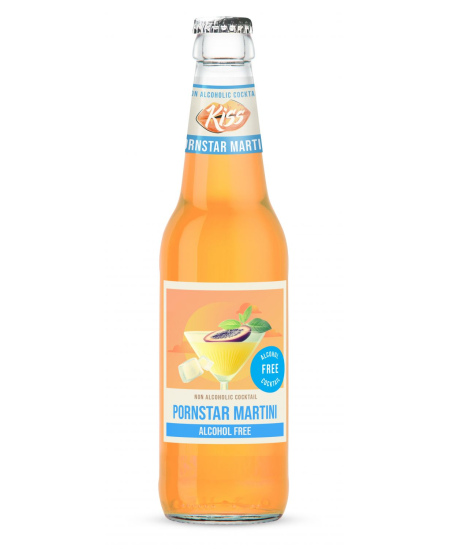 Nealkoholinis kokteilis KISS, Pornstar Martini, 0%, 0,33 l, butelis