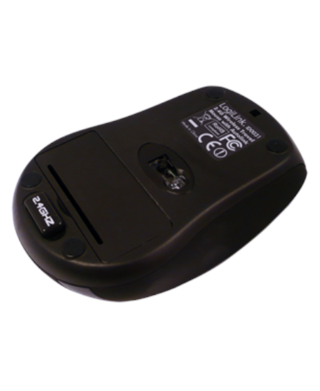 Logilink | Maus optisch Funk 2.4 GHz | 2.4GH wireless mini mouse with autolink | wireless | Black