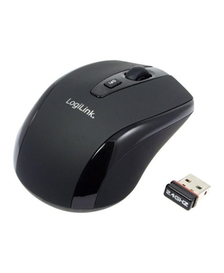 Logilink | Maus optisch Funk 2.4 GHz | 2.4GH wireless mini mouse with autolink | wireless | Black