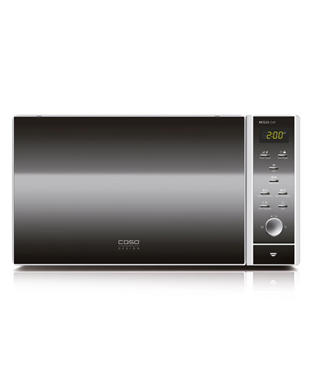Caso | Microwave Oven with Grill and Convection | MCG 25 Chef | Free standing | 25 L | 900 W | Convection | Grill | Stainless st