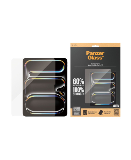 PanzerGlass Ultra-Wide Fit | 2835 | 13 " | Screen protector | For Apple iPad Air 13'' (2024)/Apple iPad Pro 13'' (2024) | T