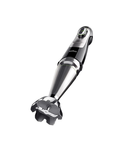 Braun Hand Blender MQ9138XI MultiQuick 9 1200 W, Number of speeds 3, Chopper, Ice crushing, Black/Stainless Steel