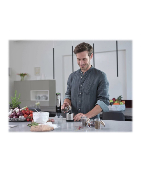 Braun Hand Blender MQ9138XI MultiQuick 9 1200 W, Number of speeds 3, Chopper, Ice crushing, Black/Stainless Steel