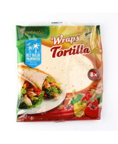 Tortilijos FUNTASTIC, 8vnt. x 20 cm, 296 g