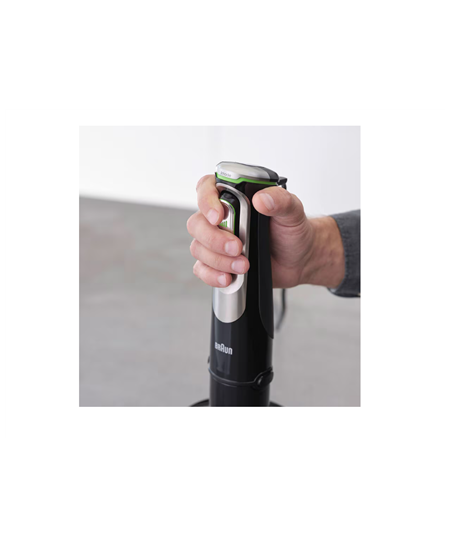 Braun | Hand Blender | MQ9135XI MultiQuick 9 | Hand Blender | 1200 W | Number of speeds 3 | Black/Stainless Steel