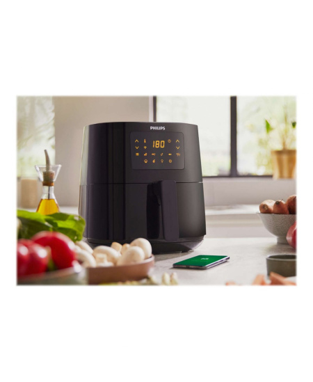 Philips | Airfryer Connected | HD9255/30 Series 5000 | Power 1400 W | Capacity 4.1 L | White