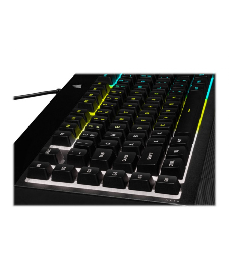 Corsair | Rubber Dome | Gaming Keyboard | K55 RGB PRO | Gaming keyboard | Wired | RGB LED light | US | Black