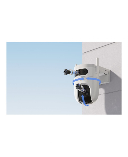 EZVIZ IP Camera CS-H9C (5MP+5MP) 4mm Color night vision,Human/Vehicle detection,Smart tracking iki 8m,Active defense,two way tal