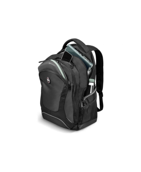Port Designs Courchevel Fits up to size 15.6 ", Black, Waterproof cover, Shoulder strap, Backpack
