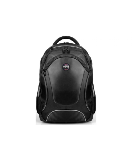 Port Designs Courchevel Fits up to size 15.6 ", Black, Waterproof cover, Shoulder strap, Backpack