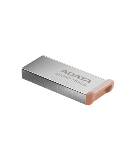 ADATA | USB Flash Drive | UR350 | 64 GB | USB 3.2 Gen1 | Brown