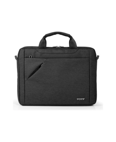 PORT DESIGNS | S13 Sydney ECO Case | Fits up to size 13/14 " | Top Loading | Black | Shoulder strap