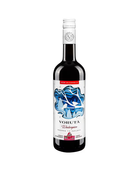 Nealkoholinis vyšnių vynas VORUTA, Winterspice, 0,75 l
