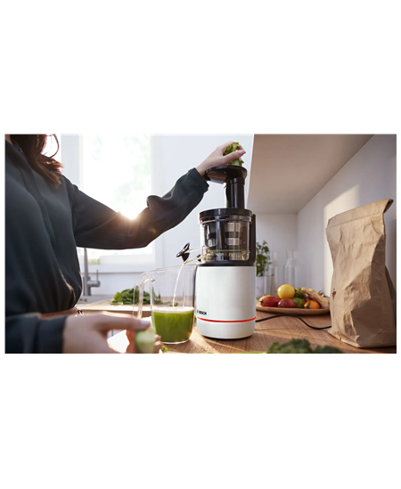 Bosch MESM500W VitaExtract | Type Slow Juicer | White | 150 W | Number of speeds 1