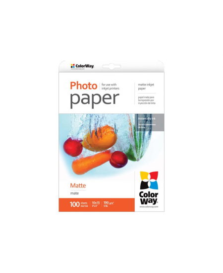 190 g/m² | 10x15 | Matte Photo Paper