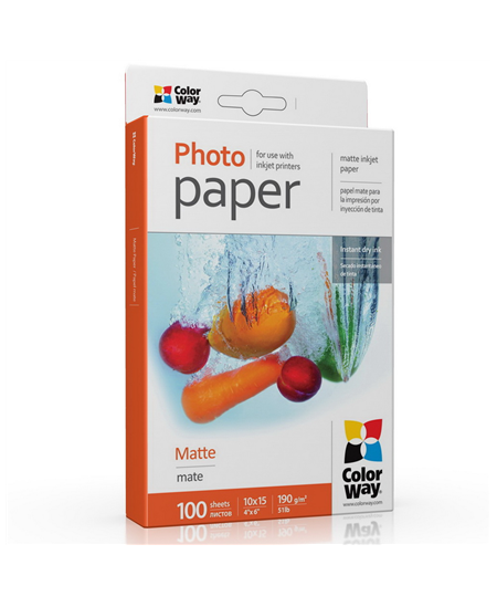 190 g/m² | 10x15 | Matte Photo Paper
