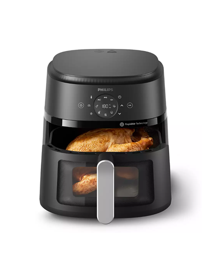 Philips Airfryer | NA231/00 | Power 1700 W | Capacity 6.2 L | Black/Silver