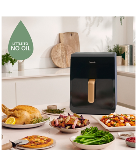 Panasonic Air Fryer | NF-CC600AXE | Power 1450 W | Capacity 6 L | Black