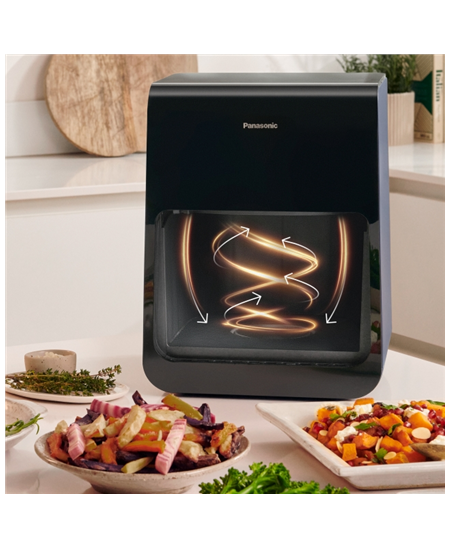 Panasonic Air Fryer | NF-CC600AXE | Power 1450 W | Capacity 6 L | Black