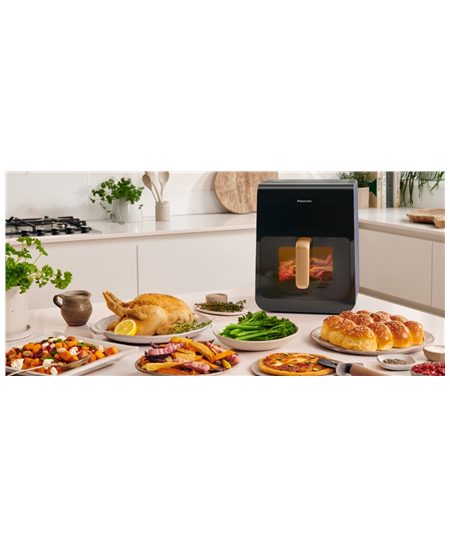 Panasonic Air Fryer | NF-CC600AXE | Power 1450 W | Capacity 6 L | Black