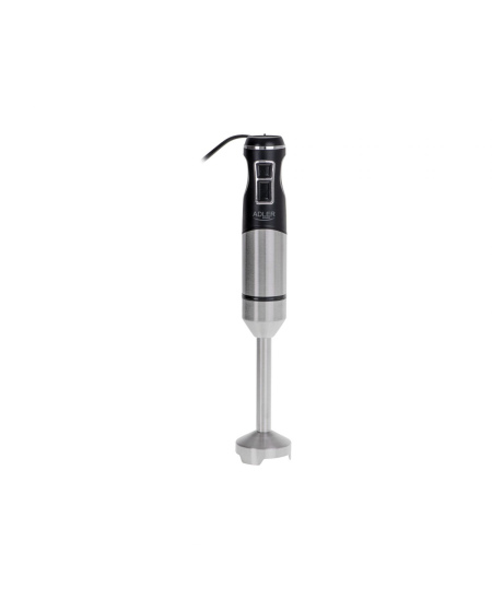Adler | Hand Blender | AD 4628 | Hand Blender | 1900 W | Number of speeds 1 | Turbo mode | Ice crushing | Stainless Steel/Black