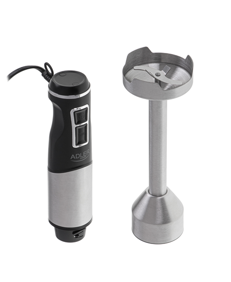 Adler | Hand Blender | AD 4628 | Hand Blender | 1900 W | Number of speeds 1 | Turbo mode | Ice crushing | Stainless Steel/Black
