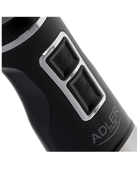 Adler | Hand Blender | AD 4628 | Hand Blender | 1900 W | Number of speeds 1 | Turbo mode | Ice crushing | Stainless Steel/Black