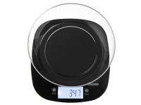 Adler Kitchen Scale with a bowl | MS 3179b | Graduation 1 g | Display type LCD | Black