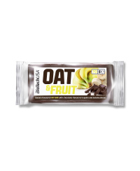 Avižinis batonėlis BioTechUSA Oat Bar, šokoladinis, su bananais, 70 g