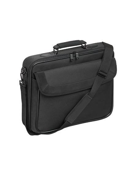 Targus Classic Clamshell Case Fits up to size 15.6 ", Black, Shoulder strap, Messenger - Briefcase