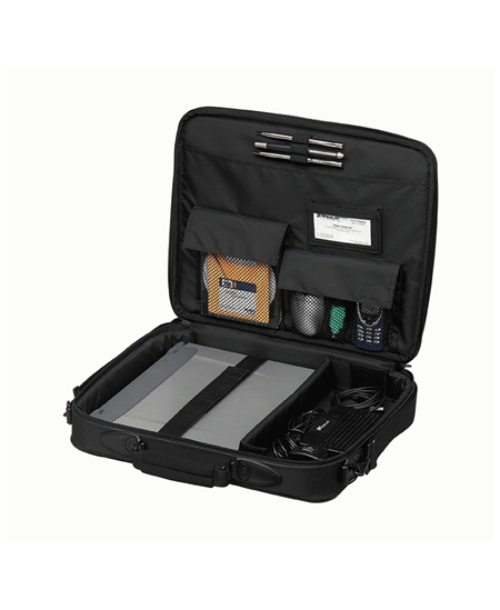 Targus Classic Clamshell Case Fits up to size 15.6 ", Black, Shoulder strap, Messenger - Briefcase