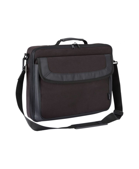 Targus Classic Clamshell Case Fits up to size 15.6 ", Black, Shoulder strap, Messenger - Briefcase