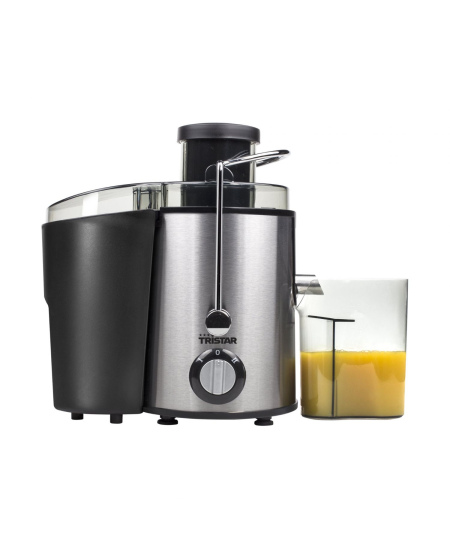Juicer Tristar SC-2284 Type Centrifugal juicer, Black/Stainless steel, 400 W, Number of speeds 2
