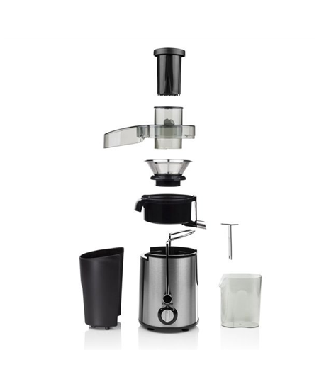 Juicer Tristar SC-2284 Type Centrifugal juicer, Black/Stainless steel, 400 W, Number of speeds 2