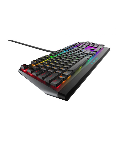 Dell AW510K Mechanical Gaming Keyboard, RGB LED light, EN, Dark Gray, Wired