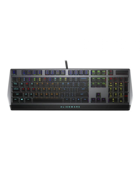 Dell AW510K Mechanical Gaming Keyboard, RGB LED light, EN, Dark Gray, Wired