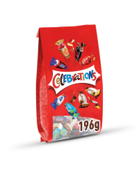 Šokoladinių saldainių rinkinys CELEBRATIONS Sharing Bag, 196g