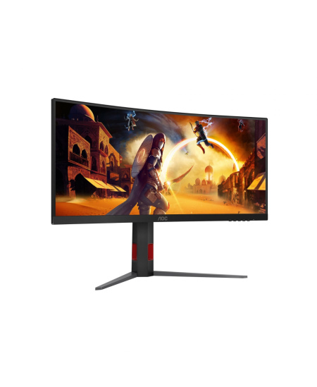 AOC | CU34G4Z | 34 " | Fast VA | WQHD | 21:9 | 240 Hz | 1 ms | 3440 x 1440 pixels | 450 cd/m² | HDMI ports quantity 2 | Bl