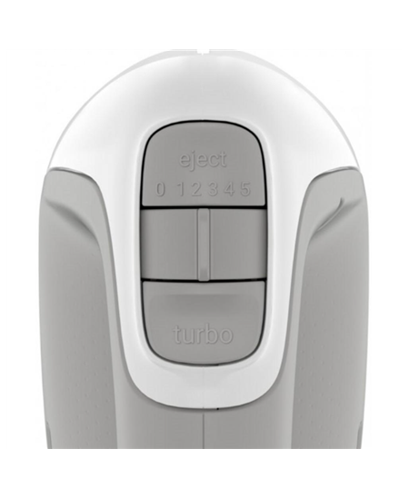 TEFAL | Hand Mixer | HT450B38 | Hand Mixer | 450 W | Number of speeds 5 | Turbo mode | White