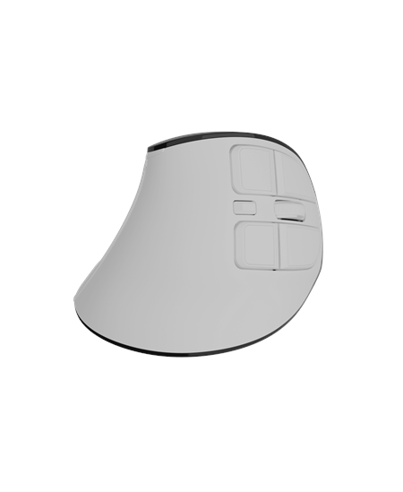 Natec Mouse | Euphonie Pro | Wireless | 2.4 GHz, Bluetooth | White