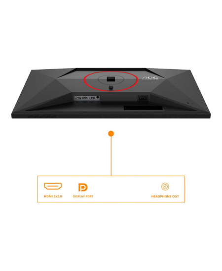 AOC | Q27G4ZR | 27 " | Fast IPS | QHD | 16:9 | 240 Hz | 1 ms | 2560 x 1440 pixels | 400 cd/m² | HDMI ports quantity 2 | Bl